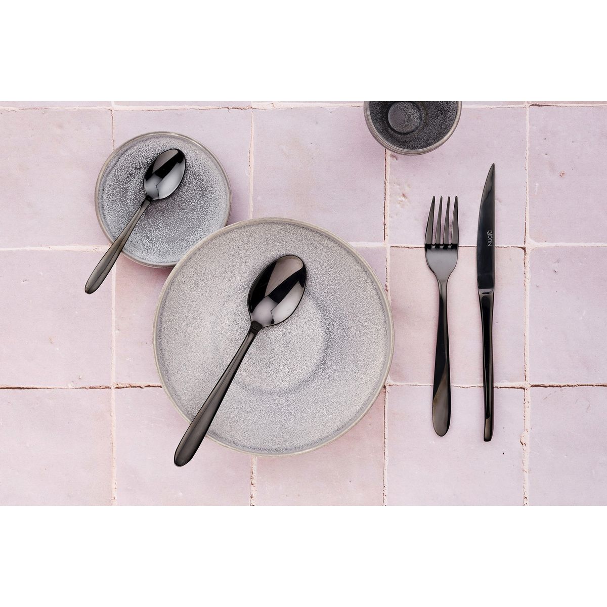 BJORN Coffret 6 petites cuillères KAJA - Black