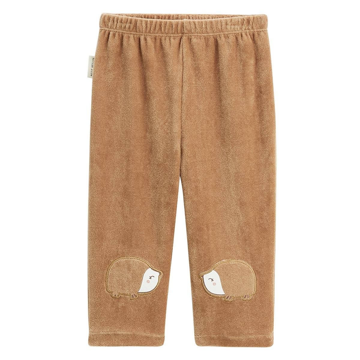 Petit Béguin Lot de 2 pyjamas enfant 2 pièces en velours Chincha