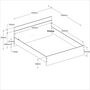 Voir la diapositive 8 : Lit double adulte 160x200 cm LUCILLE
