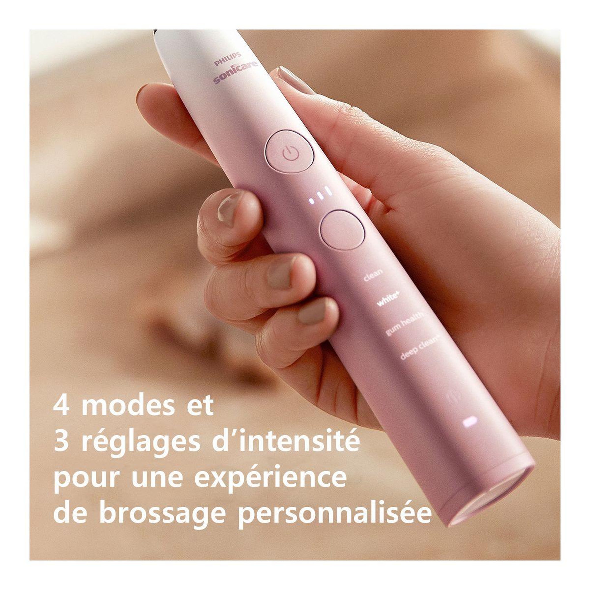 Voir la diapositive 2 : Philips Brosse à dents électrique Sonicare diamondClean 9000 HX9911/84
