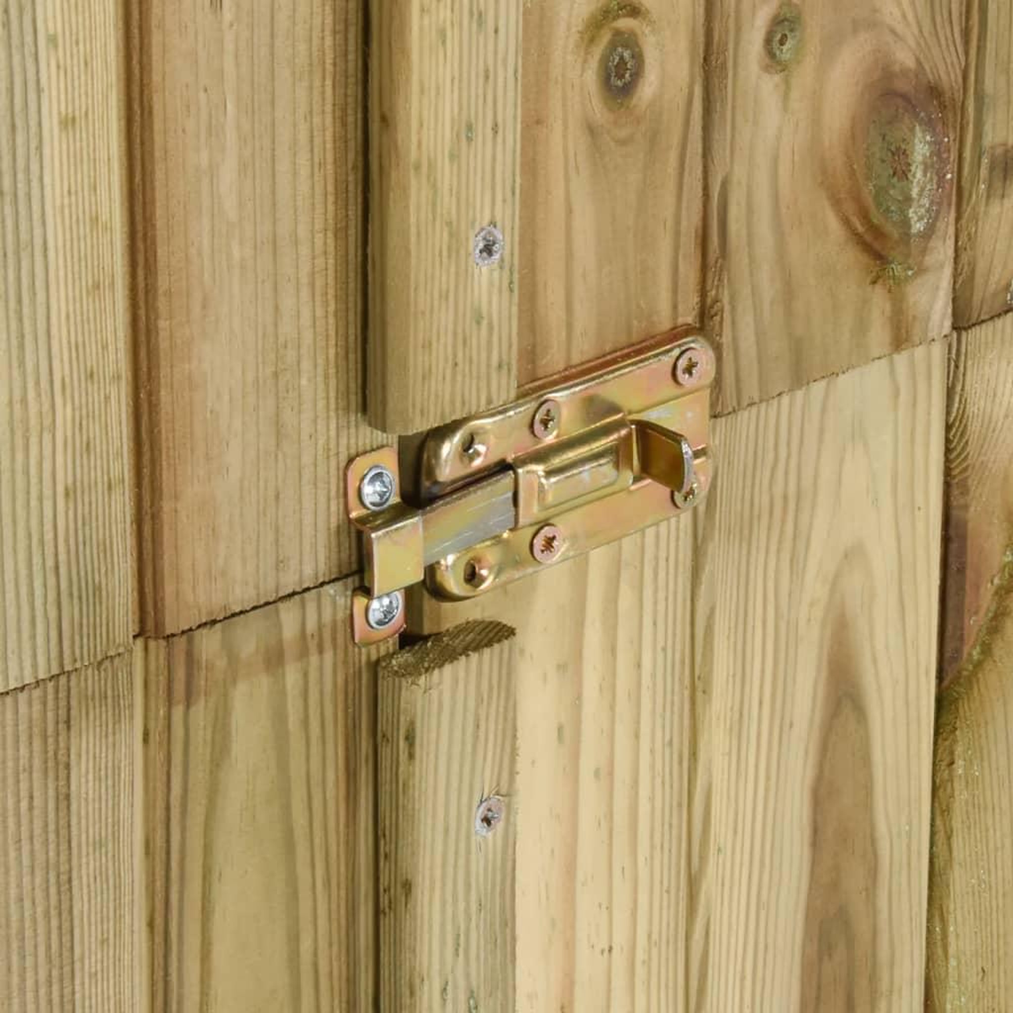 Voir la diapositive 5 : VIDAXL Abri a outils pour jardin Pin 85x48x177 cm