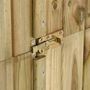Voir la diapositive 5 : VIDAXL Abri a outils pour jardin Pin 85x48x177 cm