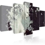 Paris Prix Tableau Imprimé  Black Or White? 5 Pieces. Coloris disponibles : Multicolore