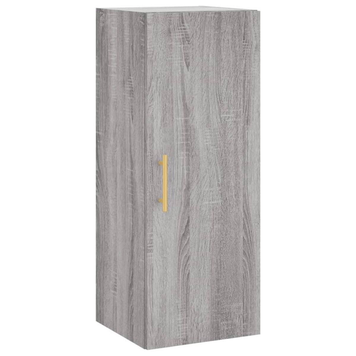 VIDAXL Armoire murale sonoma gris 34,5x34x90 cm