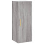 Voir la diapositive 2 : VIDAXL Armoire murale sonoma gris 34,5x34x90 cm