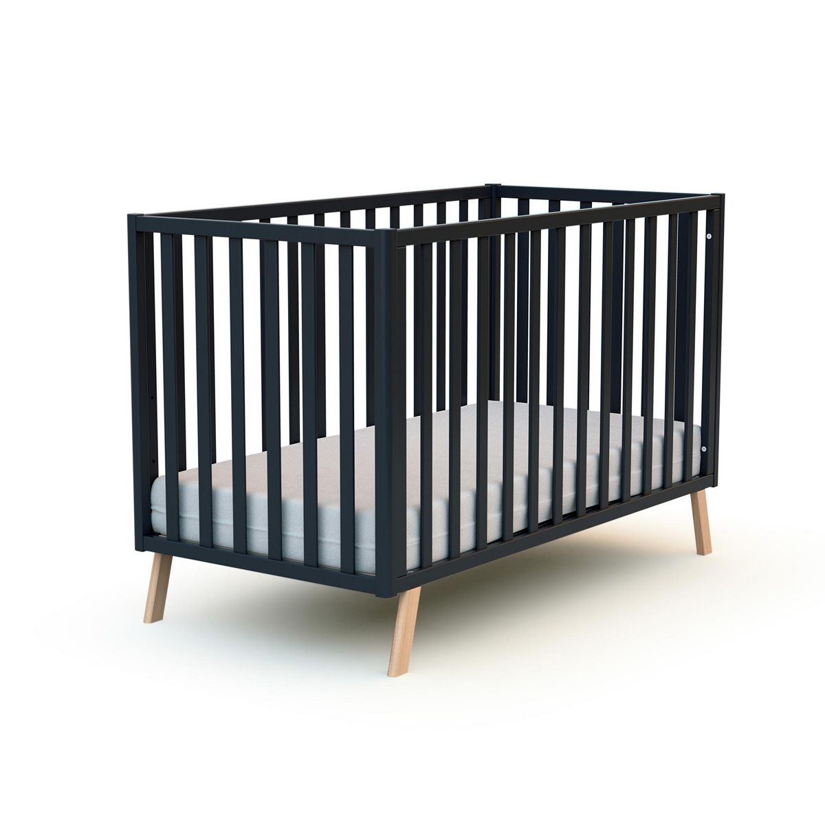 AT4 Lit cabane bébé évolutif CONFORT en bois