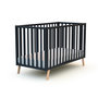 Voir la diapositive 4 : AT4 Lit cabane bébé évolutif CONFORT en bois