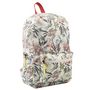Voir la diapositive 2 : ONEILL Sac à dos 1 compartiment blanc motif feuilles multicolores