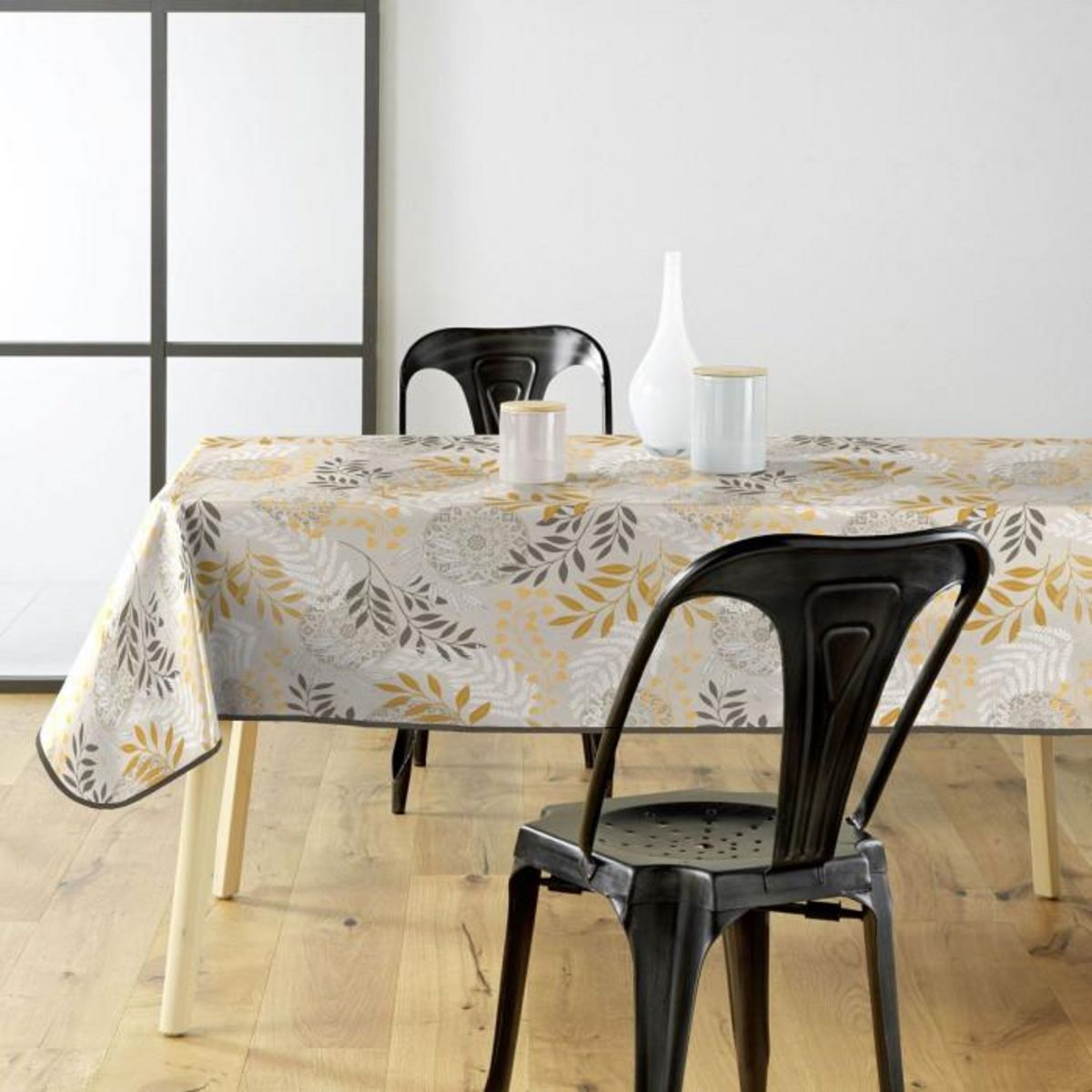 Paris Prix Nappe Toile Cirée Imprimé  Merveille  140x240cm Naturel