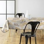 Paris Prix Nappe Toile Cirée Imprimé  Merveille  140x240cm Naturel