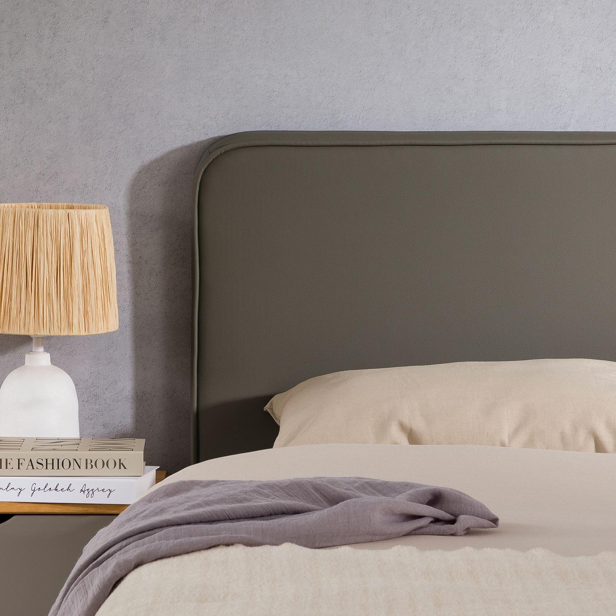 Voir la diapositive 5 : IDIMEX Tête de lit NAOFE 120 avec fixation murale