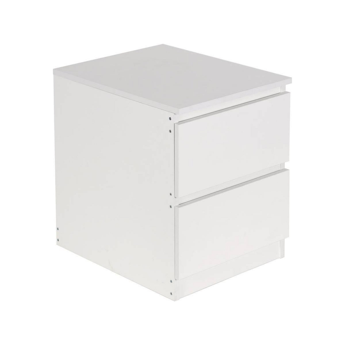 Habitat et Jardin Chevet  Tammy  2 tiroirs - Blanc