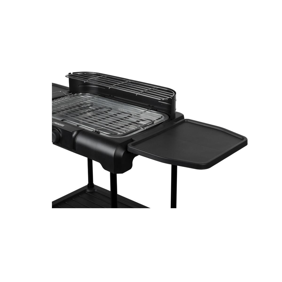 PRINCESS Barbecue électrique sur pieds 2200w noir - 01.112250.01.001