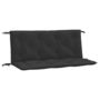 Voir la diapositive 2 : VIDAXL Coussins de banc jardin lot de 2 noir 120x50x7 cm tissu Oxford