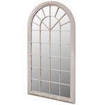 VIDAXL Miroir de jardin d'arche rustique 60x116 cm Interieur/exterieur
