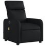 Voir la diapositive 4 : VIDAXL Fauteuil de massage inclinable electrique noir similicuir