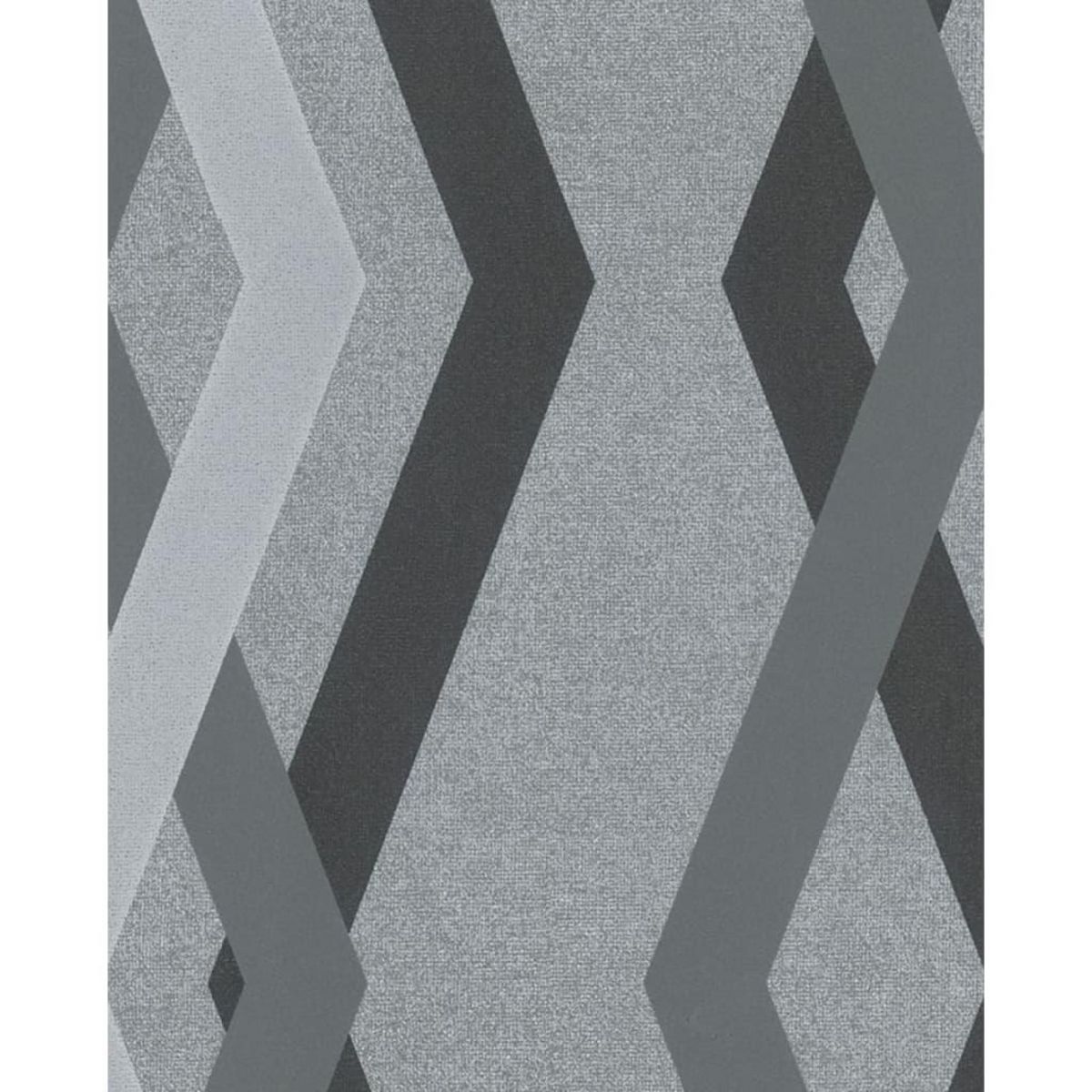 Noordwand Noordwand Papier peint Topchic Graphic Lines Diamonds Gris et noir