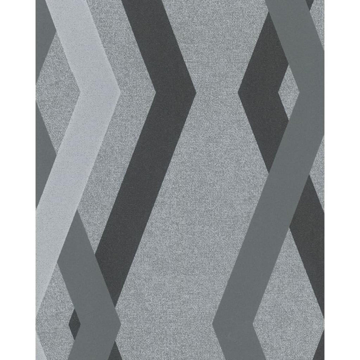 Noordwand Noordwand Papier peint Topchic Graphic Lines Diamonds Gris et noir