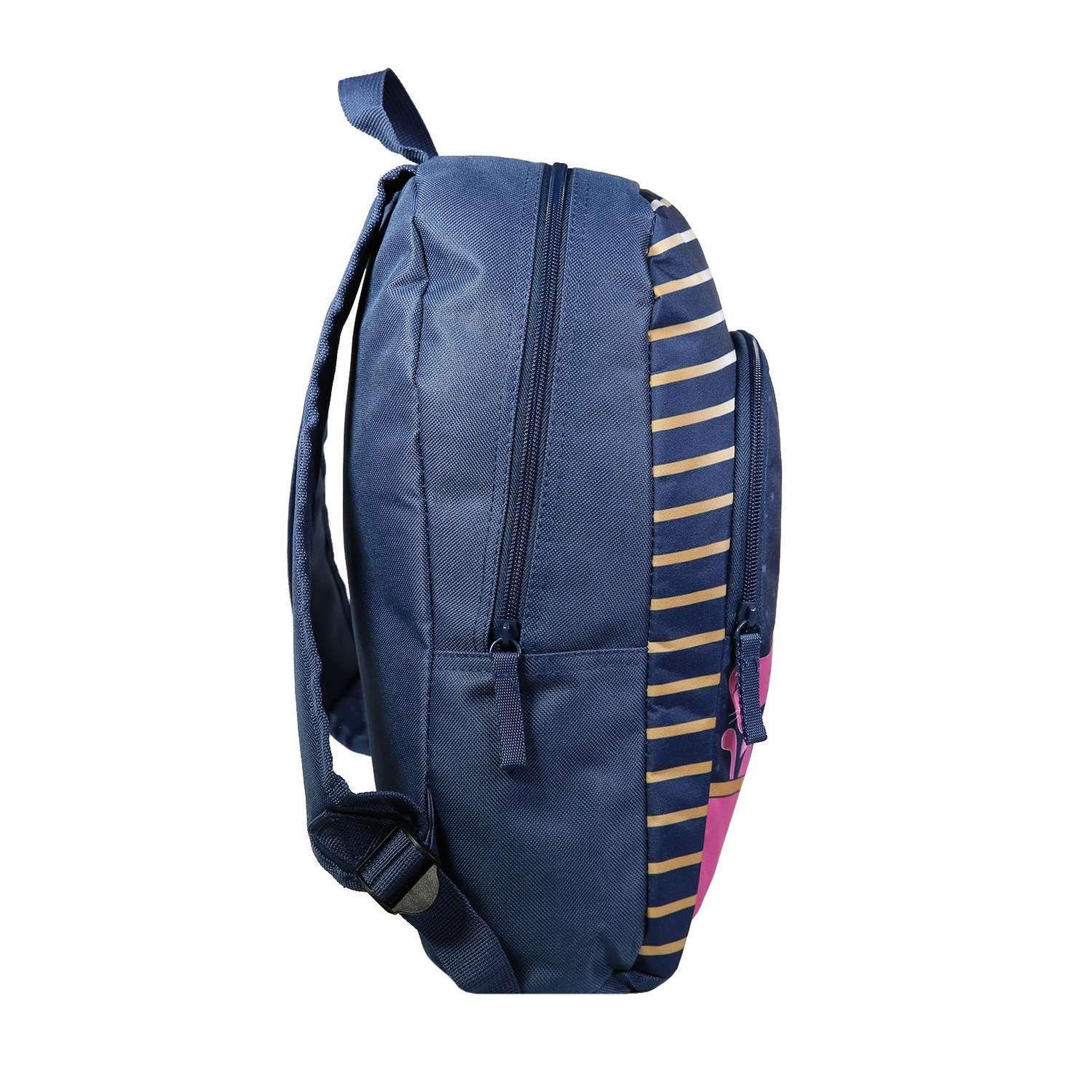 Voir la diapositive 3 : Bagtrotter BAGTROTTER Sac à dos 37 cm avec poche Lili Lou Chat Bleu