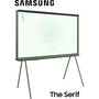 Voir la diapositive 1 : Samsung TV QLED The Serif TQ50LS01D Vert 2024