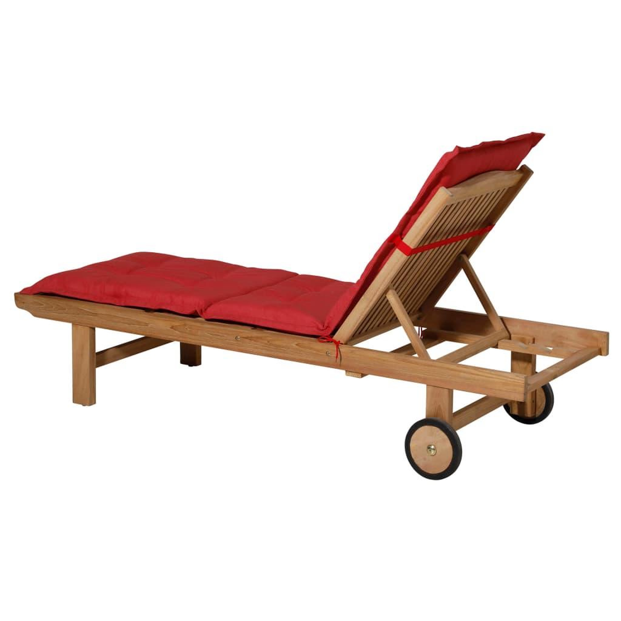 Voir la diapositive 3 : MADISON Madison Coussin de chaise longue Panama 200x60 cm Rouge brique