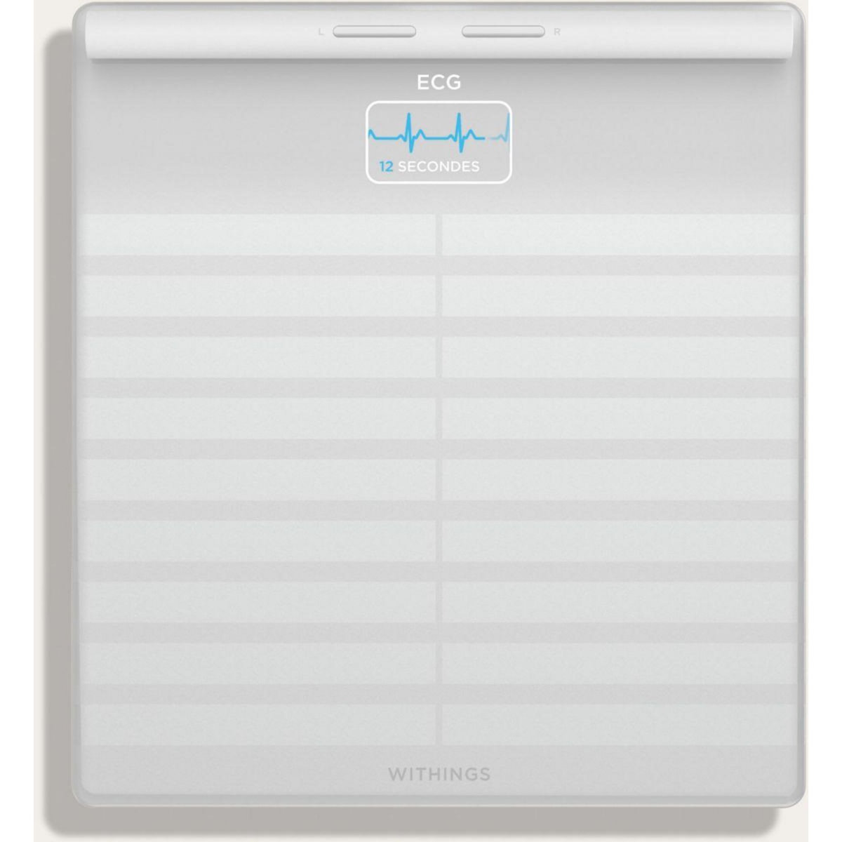 WITHINGS Pèse personne connecté Body Scan Blanche