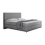 Voir la diapositive 3 : BEST MOBILIER Rafaela - lit boxspring - 160x200 - coffres et surmatelas inclus - en velours