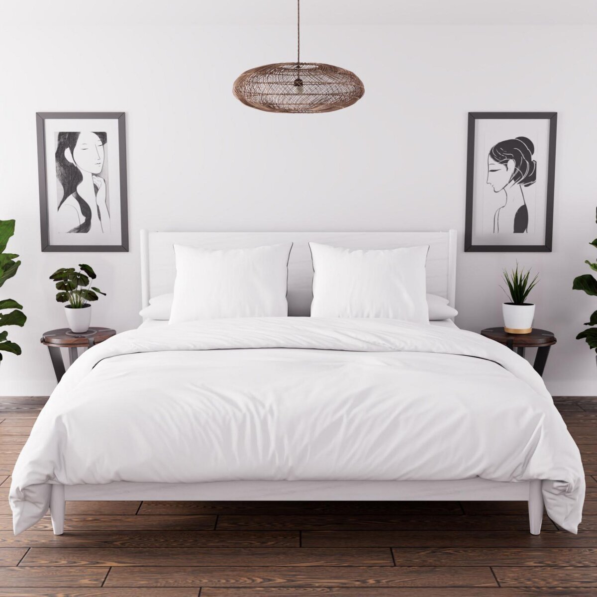 SOLEIL D'OCRE Ensemble couette et parure 7 Pièces BOHEME, par Soleil d'ocre