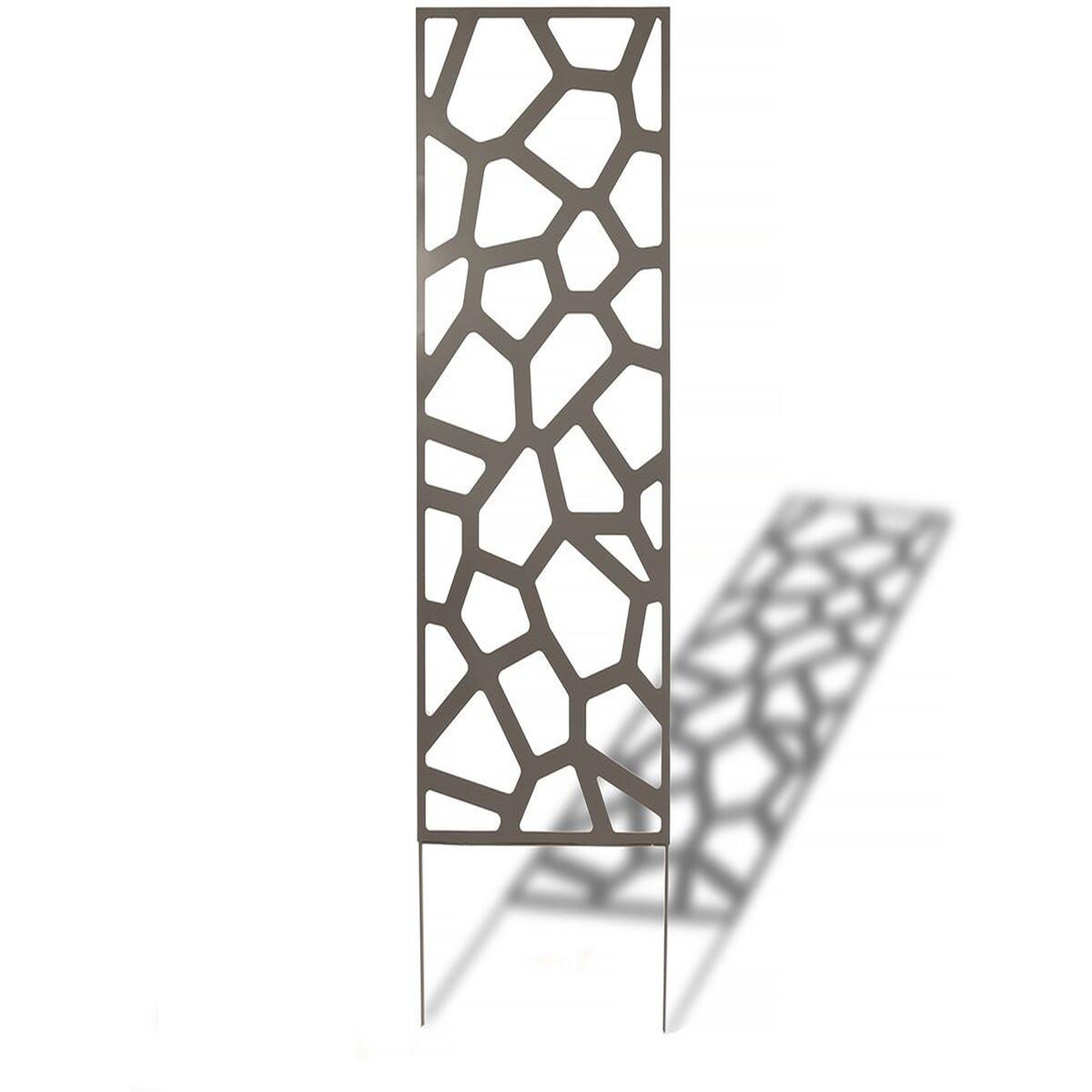 Nortene Panneau en métal Deco Panel ardoise - 0,60 x 1,50 m- pose murale ou sur sol meuble