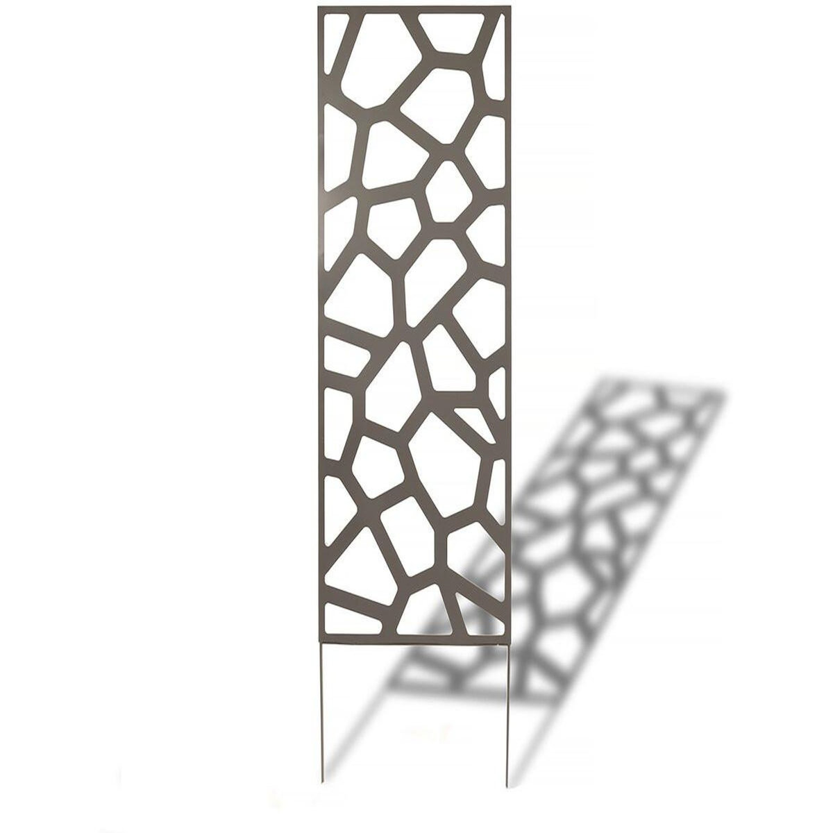 Habitat et Jardin Panneau décoratif -   Stone  - Lot de 4 - 0.60 x 1.50 m - Taupe