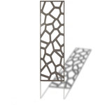 Habitat et Jardin Panneau décoratif -   Stone  - Lot de 4 - 0.60 x 1.50 m - Taupe