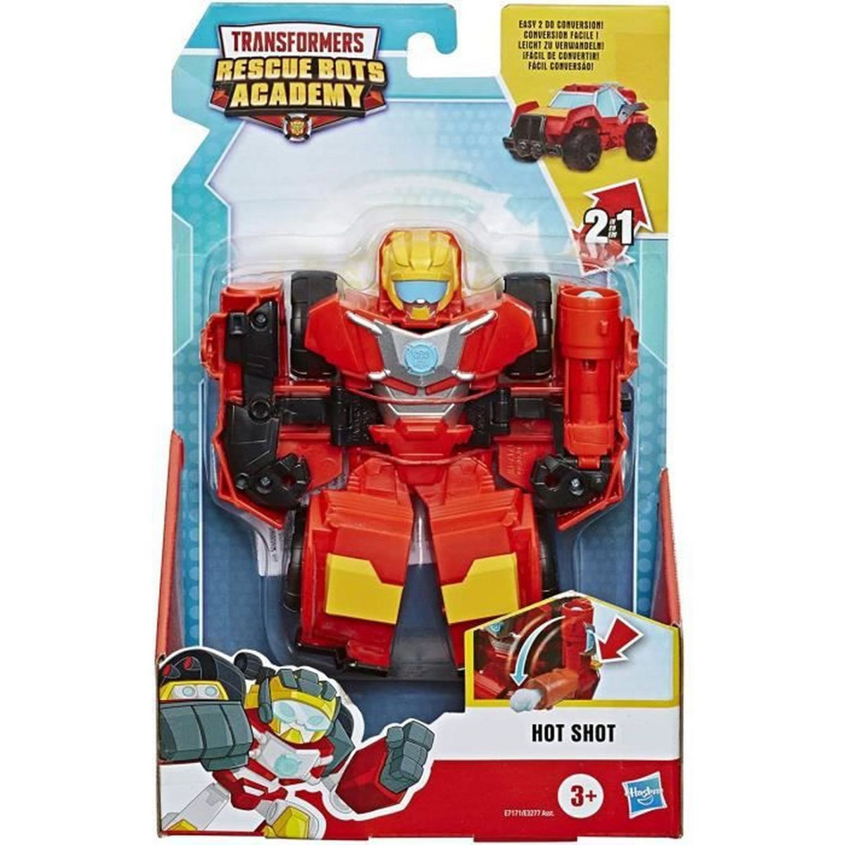 HASBRO Robots Transformers de la Rescue bot Academy Hot Shot