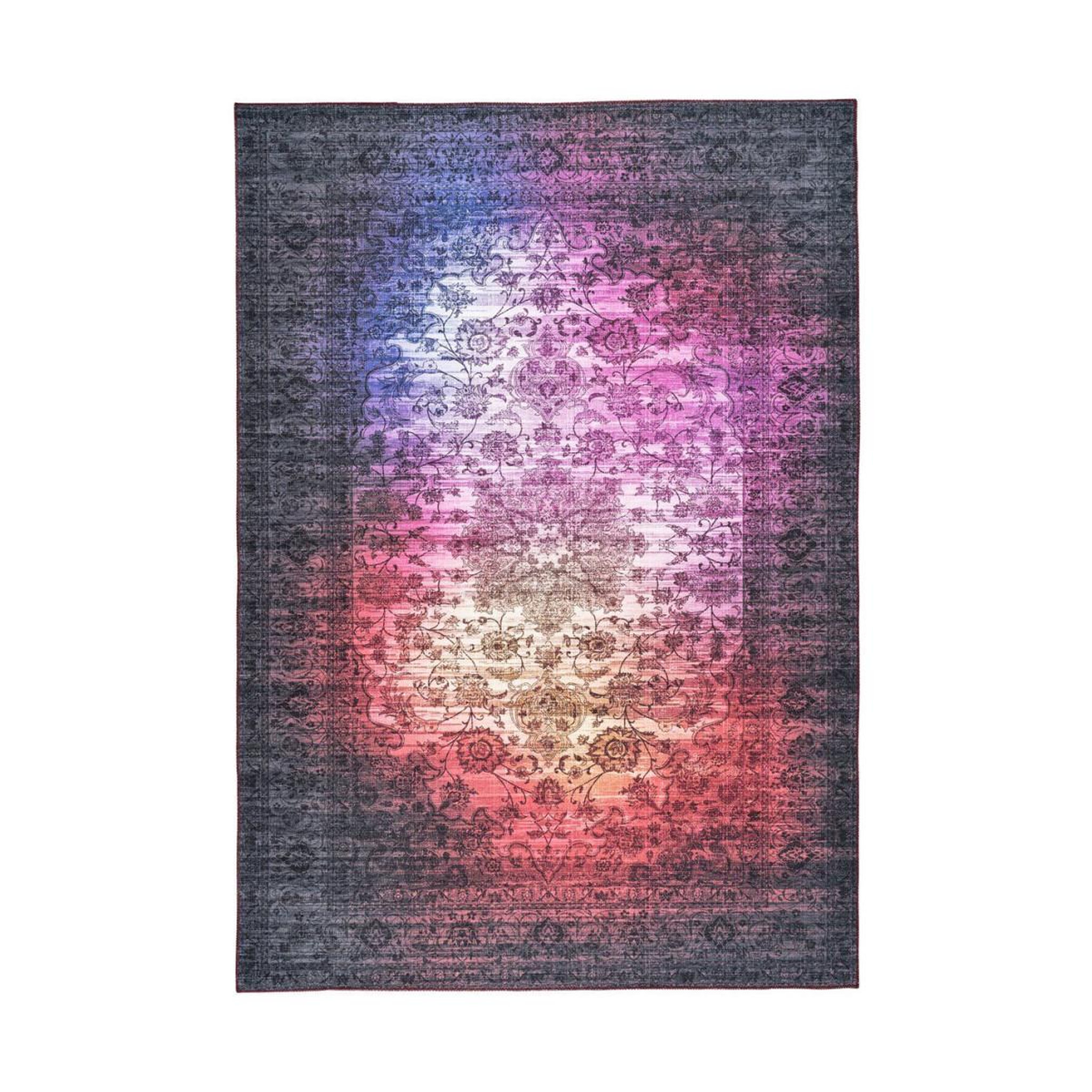 Paris Prix Tapis vintage motif oriental  galaxy  multicolore. Coloris disponibles : Multicolore