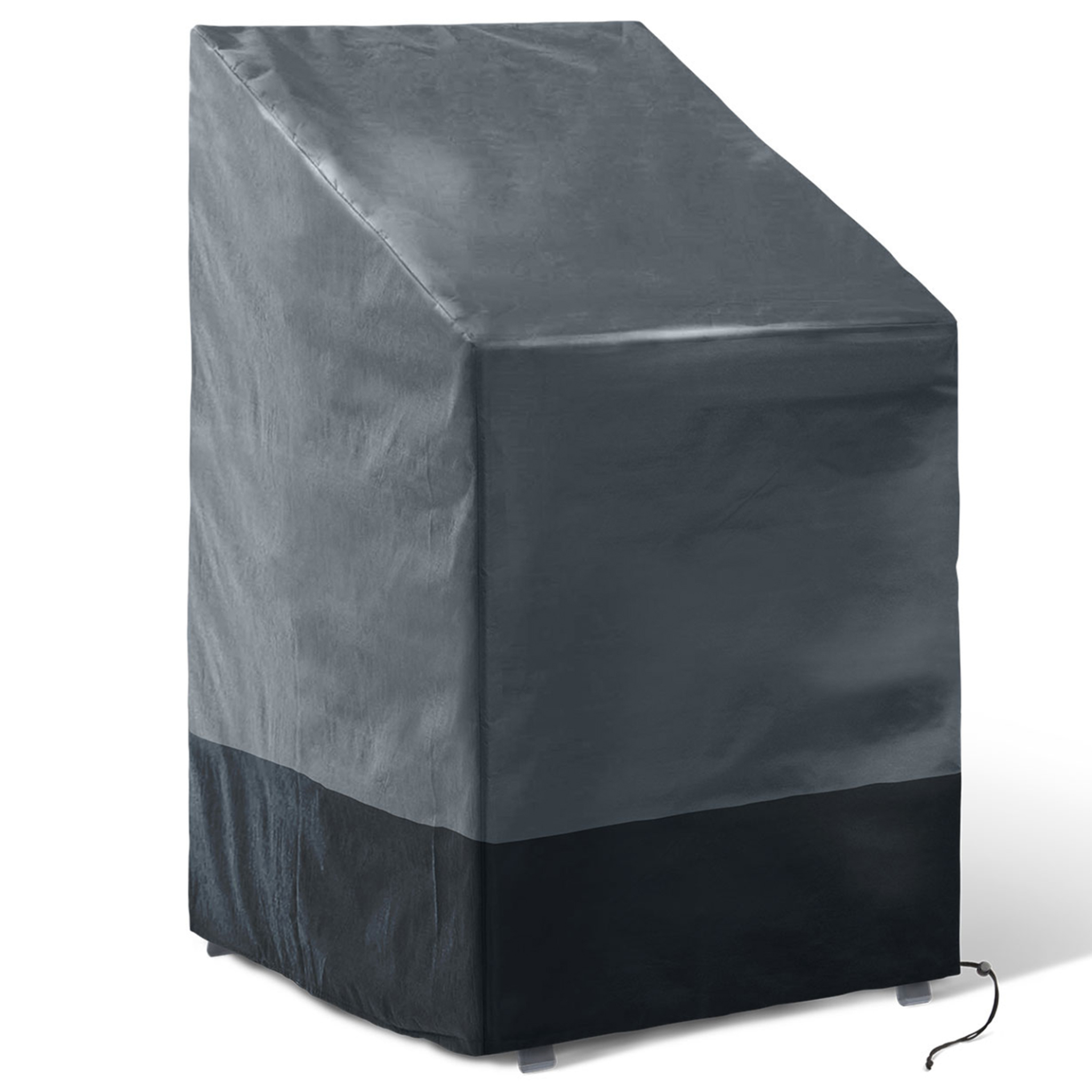 Voir la diapositive 1 : ID MARKET Housse de protection pour 4 à 6 chaises de jardin empilables 70 x 70 x 120 cm