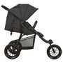 Voir la diapositive 3 : VIDAXL Poussette pour bebe Anthracite Acier