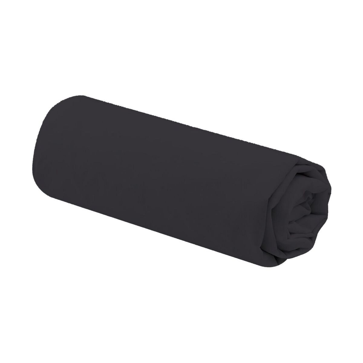 Drap housse uni en microfibre 