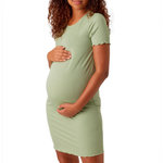 VERO MODA MATERNITY ot x2 Robe de Grossesse e Femme Vero Moda Maternity Jill2. Coloris disponibles : Vert