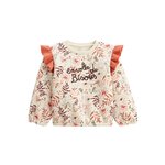 Petit Béguin Sweat-shirt enfant en molleton Manouk. Coloris disponibles : Beige