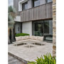 Voir la diapositive 3 : Paris Prix Salon de Jardin d'Angle 6 Places  Osaka  225cm Blanc