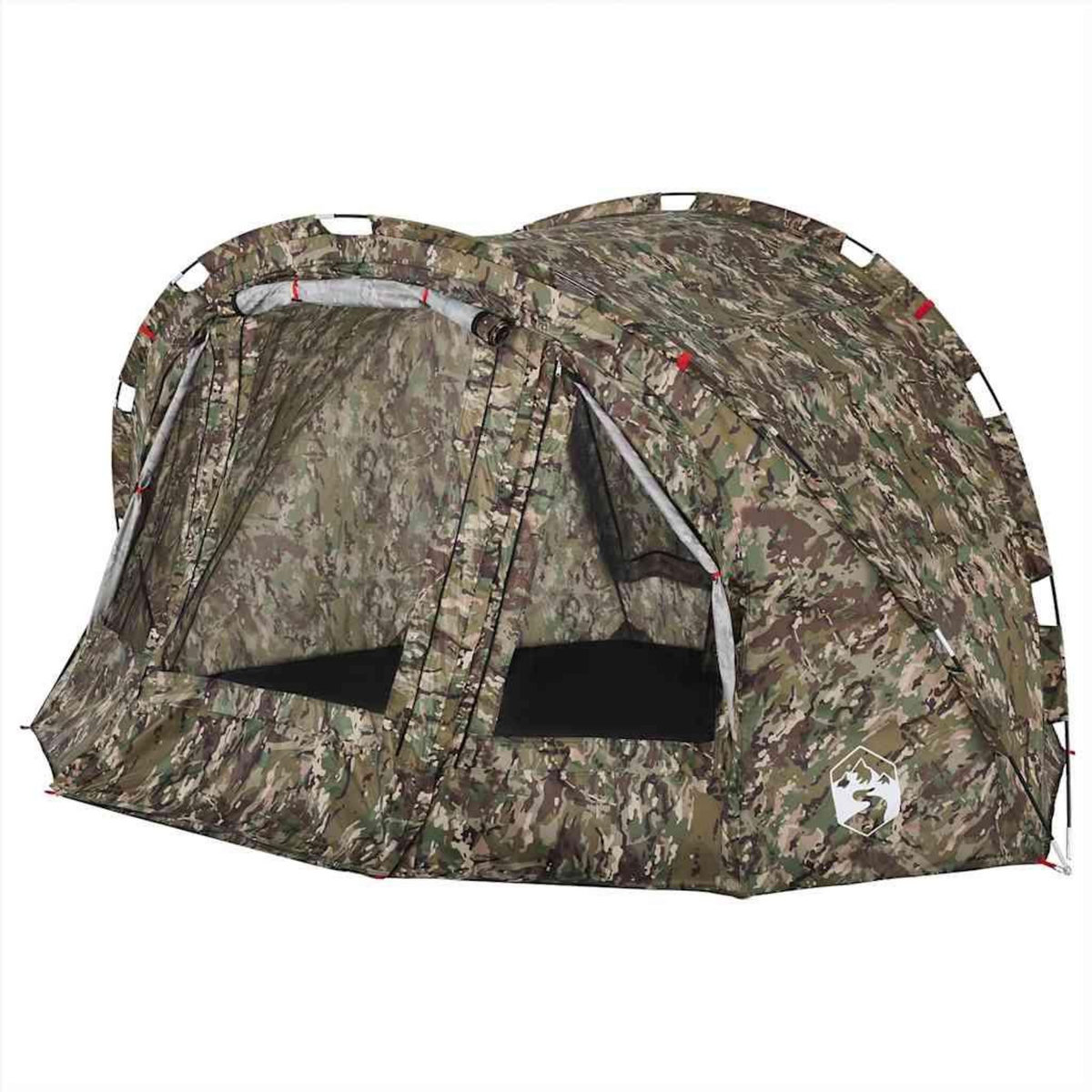VIDAXL Tente de peche 4 personnes camouflage impermeable