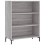 Voir la diapositive 4 : VIDAXL Buffet sonoma gris 69,5x32,5x180 cm bois d'ingenierie