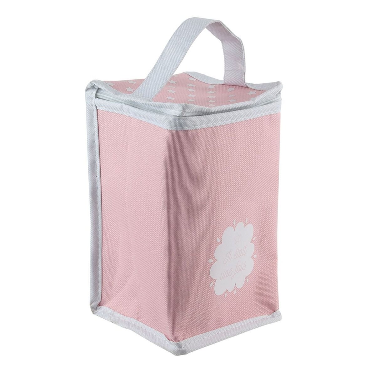 Sac isotherme pour b b 13 x H. 27 cm Rose