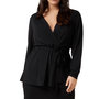 Voir la diapositive 1 : Vila Blouse Noire Femme Vila Evoked Borneo