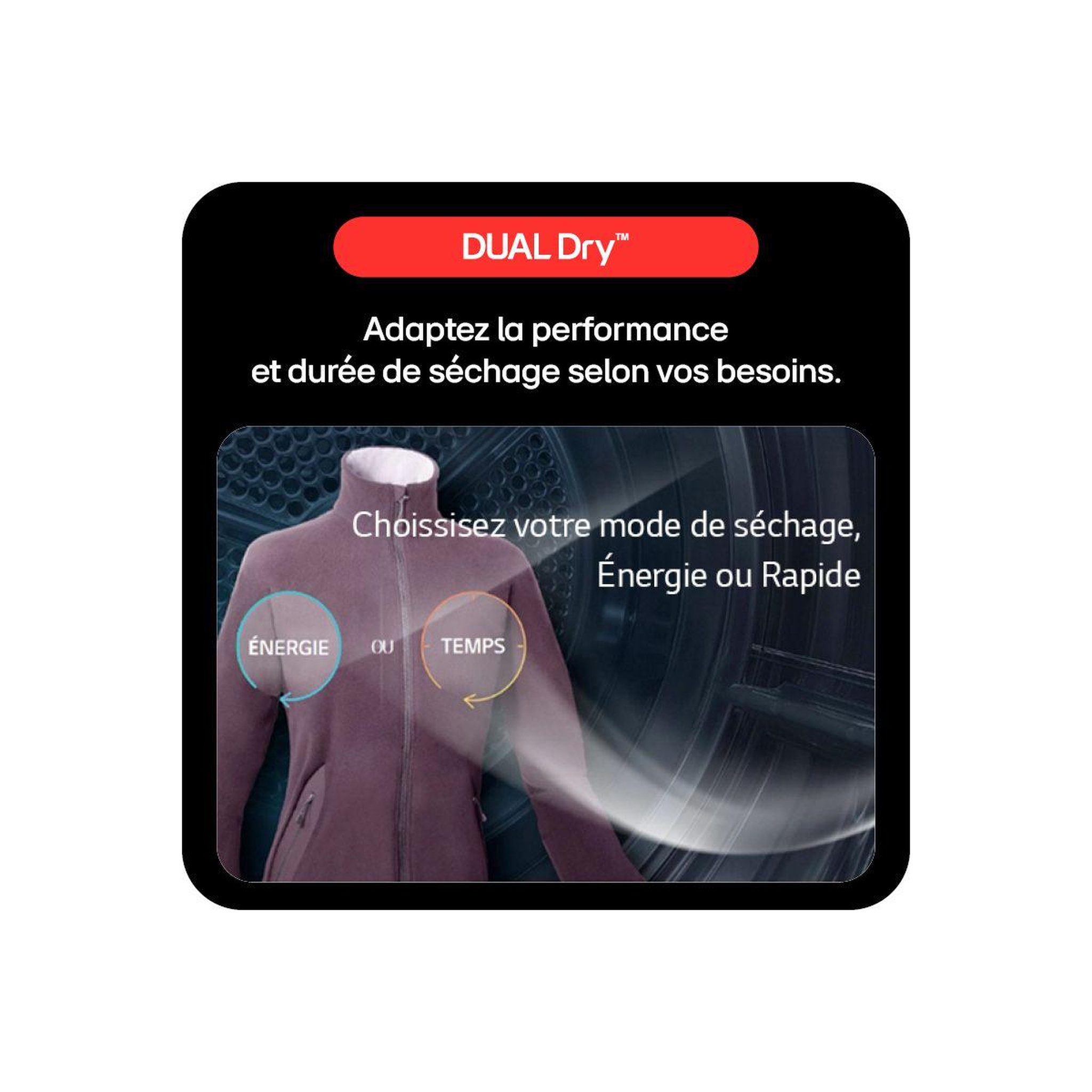 Voir la diapositive 5 : LG Sèche linge pompe à chaleur rh9x56wh