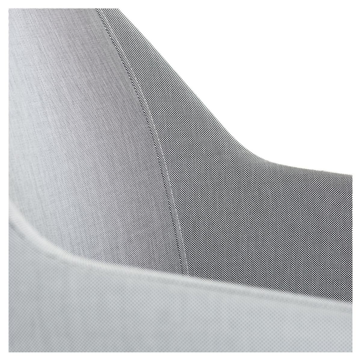 JARDILINE Lot de 2 fauteuils de jardin - Aluminium/Textilène - Gris perlé - FORMENTERA