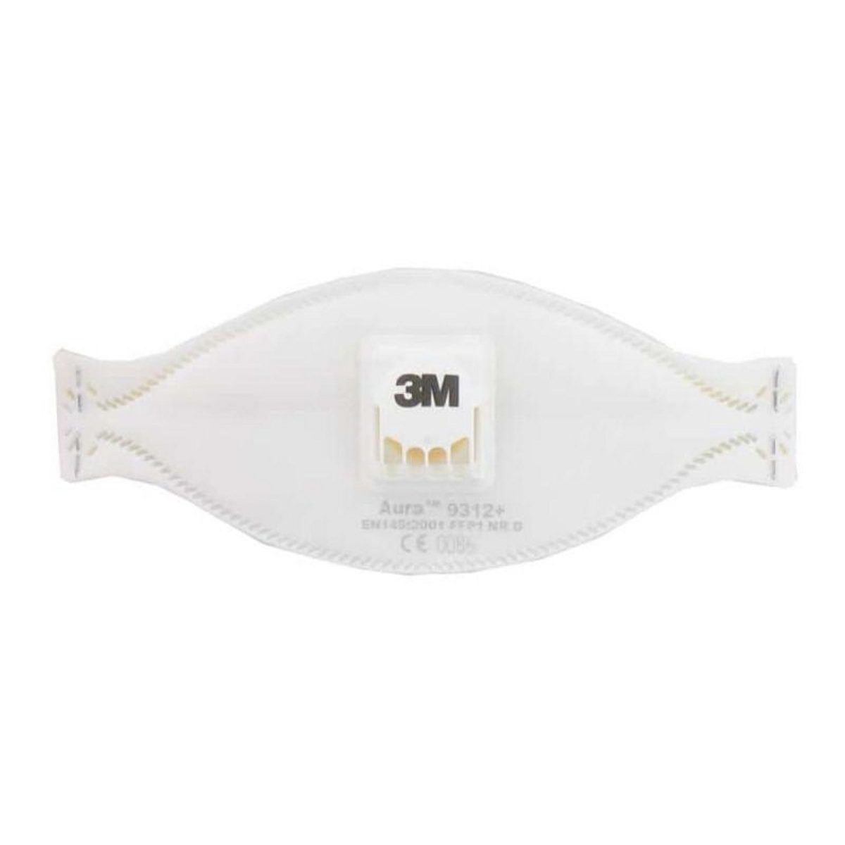 3M Masque 3M Aura 9312 anti-poussières pliable FFP1 avec soupape x 10