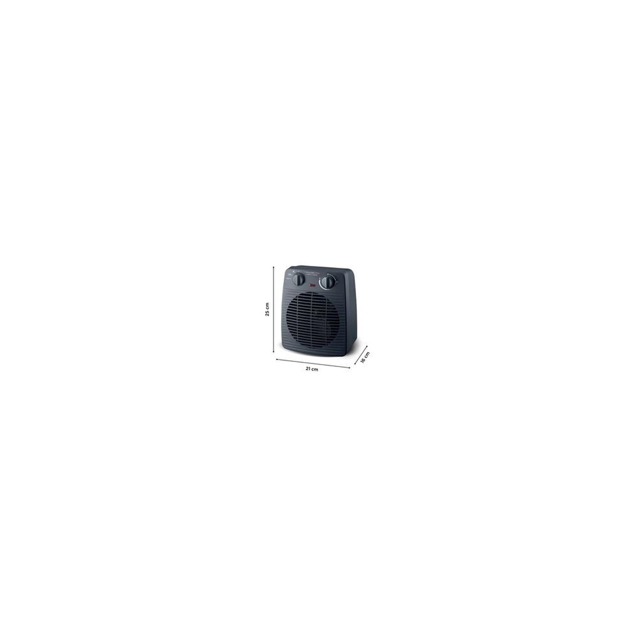 Voir la diapositive 4 : ROWENTA Chauffage soufflant Rowenta Compact Power Mode Éco SO2211F0 Bleu Gris
