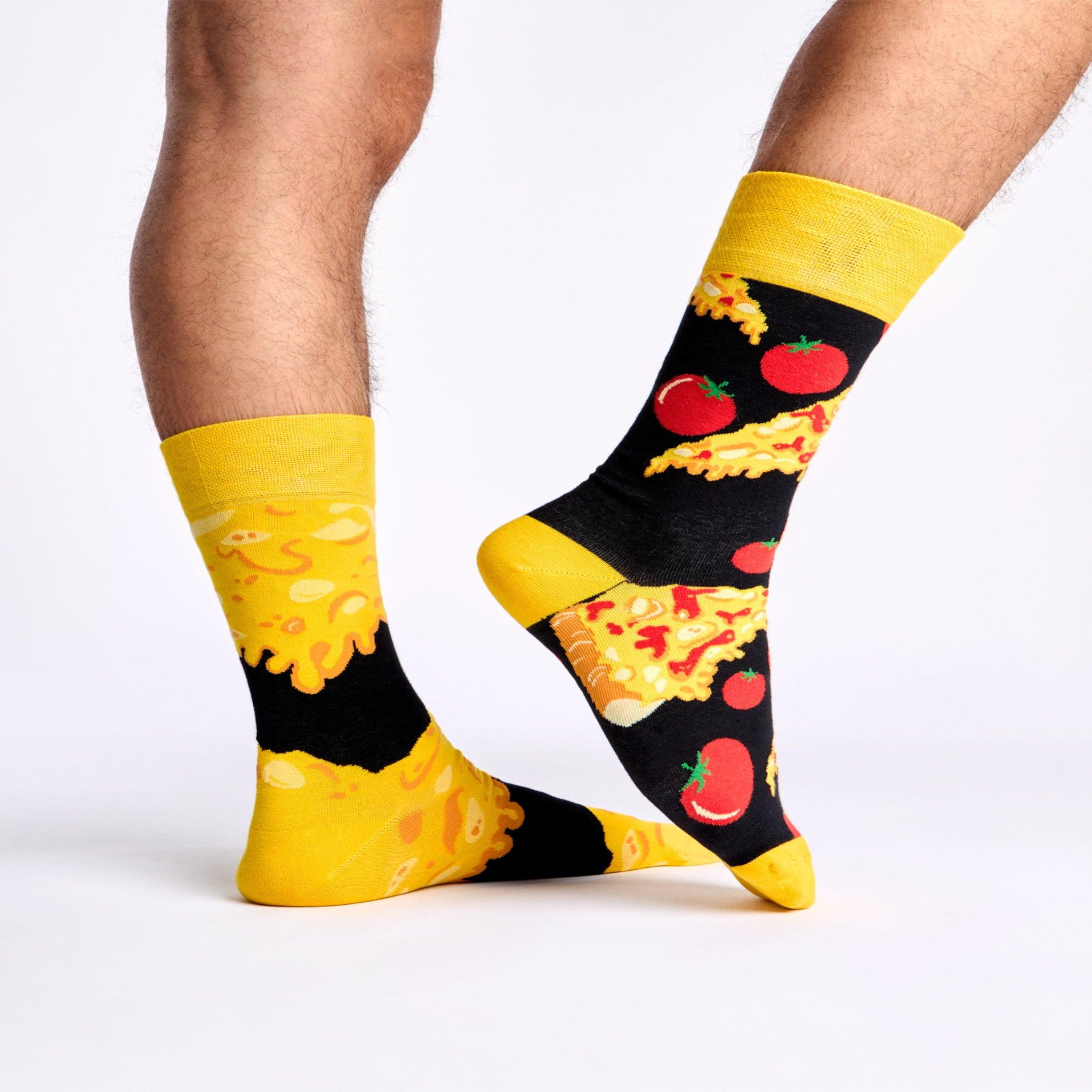 Voir la diapositive 4 : DEDOLES Chaussettes pizza au fromage