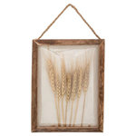 ATMOSPHERA Déco Murale Bombée Blés  Jonas  34cm Marron