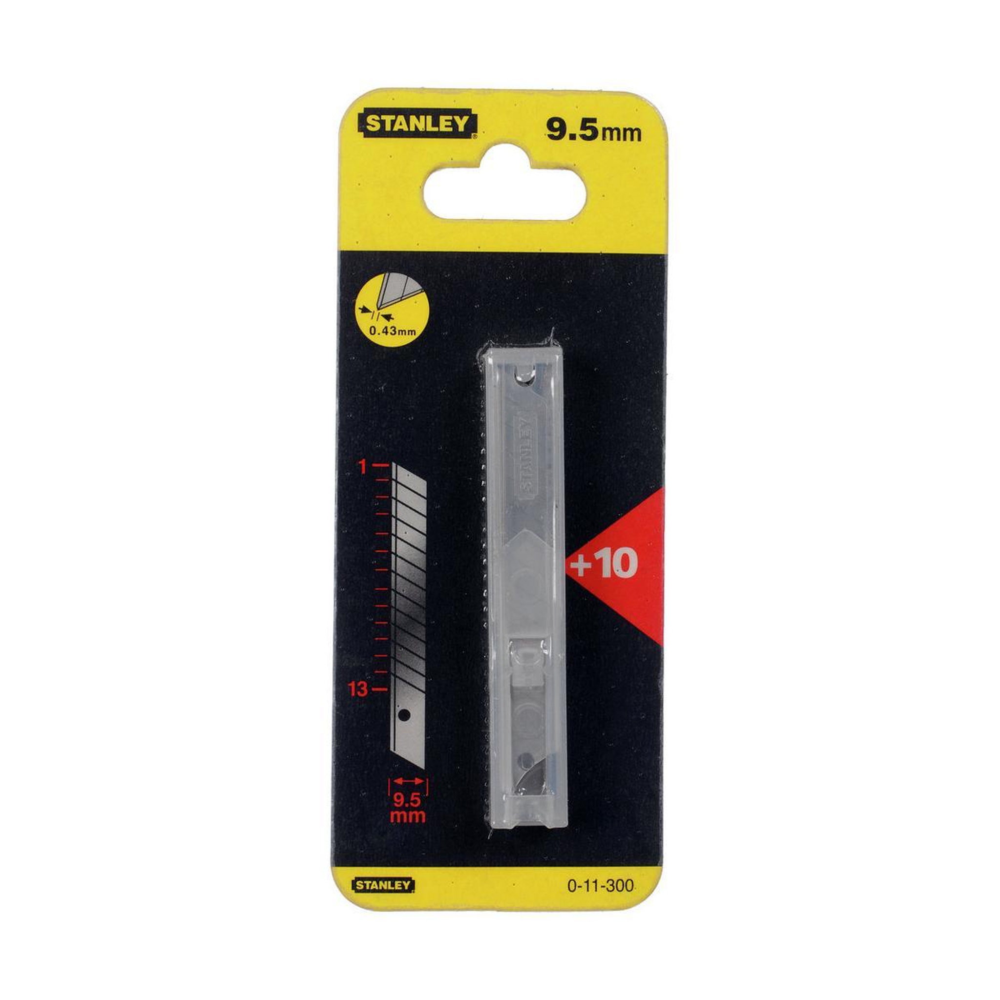 Voir la diapositive 3 : Stanley Stanley LAMES DE CUTTER 9MM